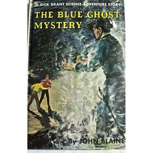 Rick Brant #15: THE BLUE GHOST MYSTERY by John Blaine  1964 Printing‎